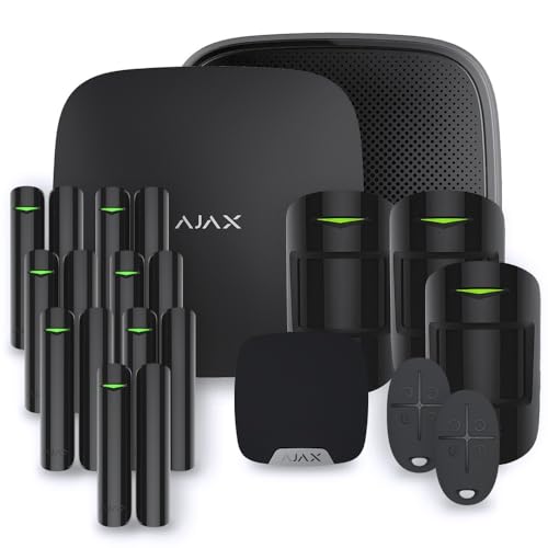 AJAX KIT PLUS-7B Hausalarm, Schwarz von AJAX