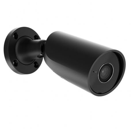 Ajax BulletCam (8 Mp/2.8 mm) schwarz. Verkabelte IP-Sicherheitskamera mit Einer Auflösung von bis zu 3.840 × 2.160 px und einem Blickwinkel von 100°-110° von AJAX