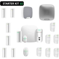Ajax - drahtloses einbruchmeldekit aj-starterkit-cam-w mit 4G app von AJAX