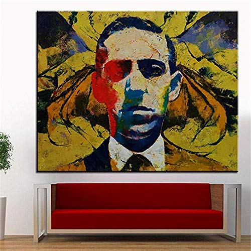 AJBB Druck Ölgemälde Lovecraft Wandmalerei, Wandkunst Bild Poster Und Drucke, Home Decor Malerei Kein Rahmen 60 X 90 cm Kein Rahmen von AJBB