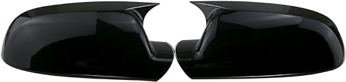 Auto Außenspiegel Abdeckung für Audi A3 8P A4 A5 B8 B8.5 Q3 A6 C6 4F S6, Rückspiegel Abdeckungen Links Rechts Ersatz Car Styling Accessoires,A/Glossy Black-b8.5 von AJIH