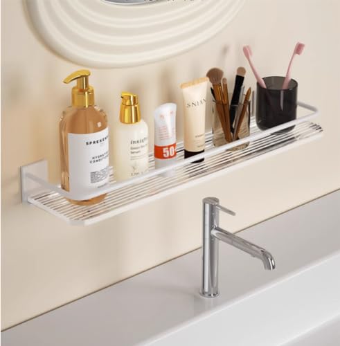 AJINGELA An der Wand montiert Schwimmend Acryl Lagerregal,Badezimmer Regal Platzeinsparung Rostfest Extra stark Schwebende Regale(30CM) von AJINGELA