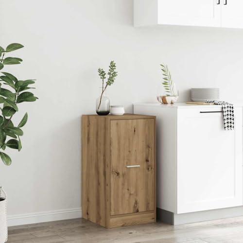 AJJHUUKI Apothekerschrank, kunstvolle Eiche, 40 x 41 x 77,5 cm, Holz-Möbel, Schränke und Aufbewahrung, Aufbewahrungsschränke und Schließfächer von AJJHUUKI