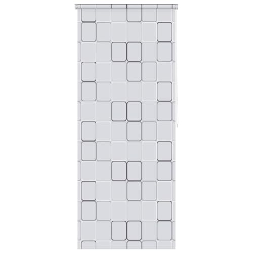 AJJHUUKI Badzubehör-Duschvorhänge-Duschrollo 100x240 cm quadratisch von AJJHUUKI