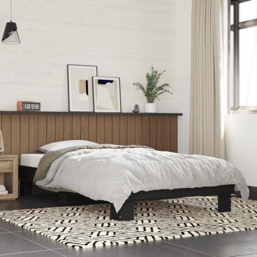 AJJHUUKI Bettgestell ohne Matratze, schwarz, 90 x 190 cm, Einzelmöbel, Betten & Zubehör, Betten & Bettrahmen AJJHUUKI Bettgestell ohne Matratze, schwarz, 90 x 190 cm, Einzelmöbel, Betten & Zubehör, Betten & Bettrahmen von AJJHUUKI
