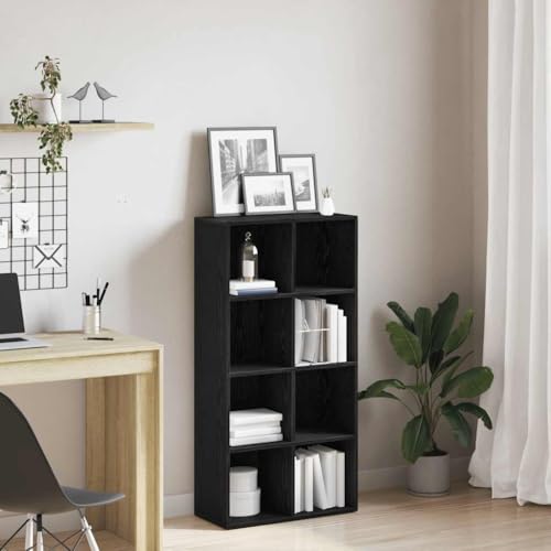 AJJHUUKI Bücherregal, schwarze Eiche, 66 x 30 x 130 cm, Holz-Möbel, Regale, Bücherregale und Standregale AJJHUUKI Bücherregal, schwarze Eiche, 66 x 30 x 130 cm, Holz-Möbel, Regale, Bücherregale und Standregale von AJJHUUKI
