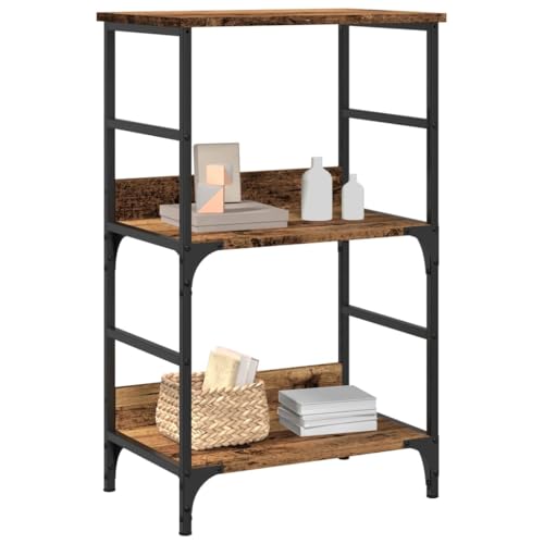 AJJHUUKI Bücherschrank, Altes Holz, 50 x 33 x 82 cm, Holz-Möbel, Regal, Bücherregale und Standregale von AJJHUUKI
