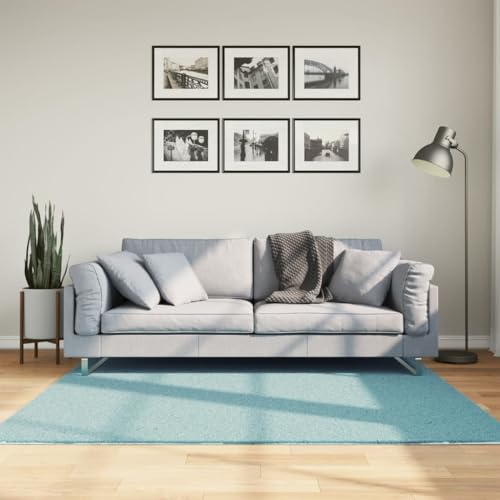 AJJHUUKI Decor-Rugs-Rug OVIEDO Kurzflor Grün 160x160 cm von AJJHUUKI