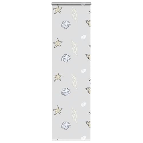 AJJHUUKI Decor-Window Treatments - Fensterrollos & Shades - Duschrollo mit Kassette 80x240 cm Stoffbreite 76 cm von AJJHUUKI