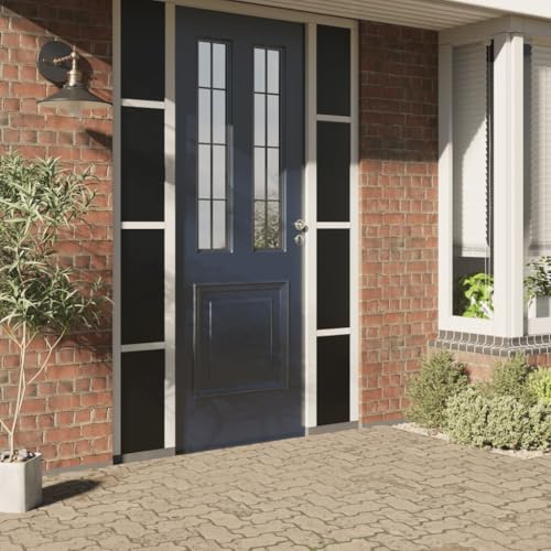 AJJHUUKI Dekor-Fensterbehandlungen, Fensterfolien, 3 Stück, statisch, mattiert, schwarz, PVC AJJHUUKI Dekor-Fensterbehandlungen, Fensterfolien, 3 Stück, statisch, mattiert, schwarz, PVC von AJJHUUKI