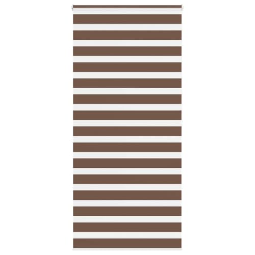 AJJHUUKI Dekor-Fensterrollo, braun, 110 x 200 cm, Stoffbreite 105,9 cm, Polyester von AJJHUUKI