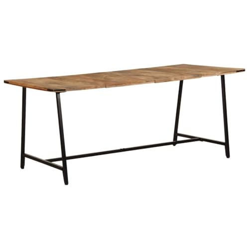 AJJHUUKI Esstisch, 180 x 90 x 75 cm, Massivholz, Mango-Möbel, Tische, Küchen- und Esszimmertische von AJJHUUKI