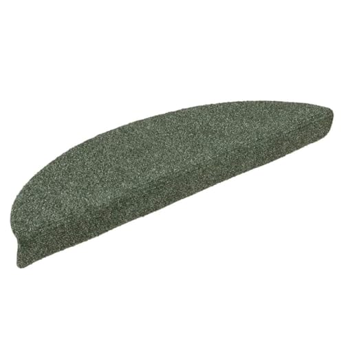 AJJHUUKI Haushaltsbedarf Stufenmatten Selbstklebend Stufenmatten 10 Stück Grün 56x17x3cm Nadelstanzer von AJJHUUKI
