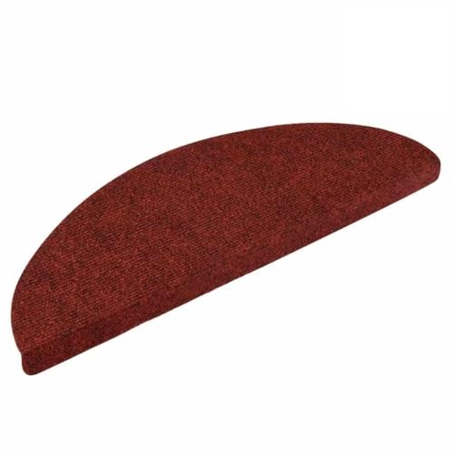 AJJHUUKI Haushaltsbedarf Stufenmatten Selbstklebend Stufenmatten 10 Stück Rot 56x17x3cm Nadelstanzer von AJJHUUKI