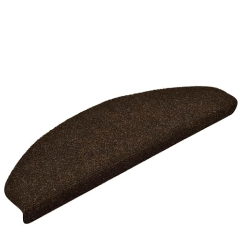 AJJHUUKI Haushaltsbedarf Stufenmatten Selbstklebend Stufenmatten 5 Stück Braun 65x21x4cm Nadelstanzer von AJJHUUKI