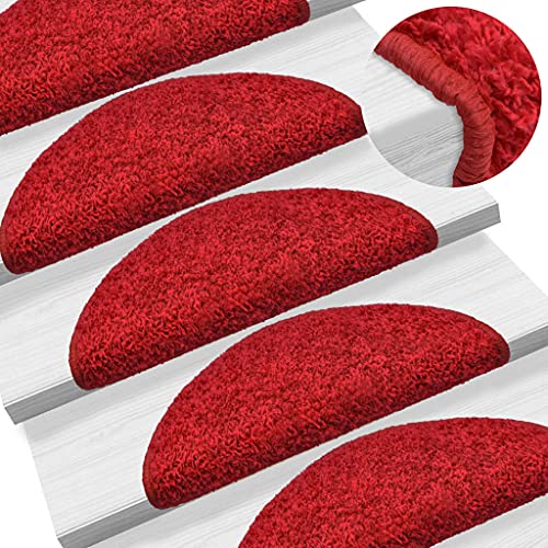 AJJHUUKI Haushaltsbedarf Stufenmatten Teppich Stufenmatten 15 Stück rot 65x21x4cm AJJHUUKI Haushaltsbedarf Stufenmatten Teppich Stufenmatten 15 Stück rot 65x21x4cm von AJJHUUKI