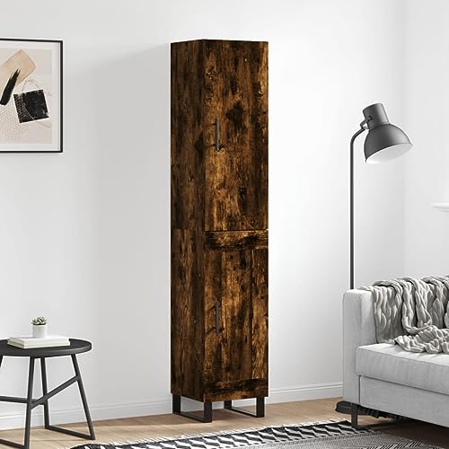 AJJHUUKI Highboard Räuchereiche, 34,5 x 34 x 180 cm, Holz-Möbel, Schränke und Aufbewahrung, Buffets und Sideboards AJJHUUKI Highboard Räuchereiche, 34,5 x 34 x 180 cm, Holz-Möbel, Schränke und Aufbewahrung, Buffets und Sideboards von AJJHUUKI