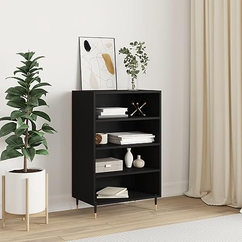 AJJHUUKI Highboard schwarz 57 x 35 x 90 cm Holz-Möbel, Schränke und Aufbewahrung, Buffets und Sideboards AJJHUUKI Highboard schwarz 57 x 35 x 90 cm Holz-Möbel, Schränke und Aufbewahrung, Buffets und Sideboards von AJJHUUKI