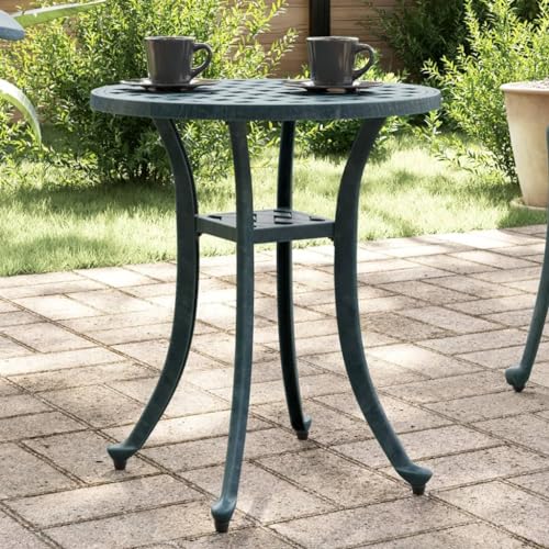 AJJHUUKI Home-Outdoor Home-Outdoor Tische Gartentisch Grün 48x53cm Aluminiumguss AJJHUUKI Home-Outdoor Home-Outdoor Tische Gartentisch Grün 48x53cm Aluminiumguss von AJJHUUKI