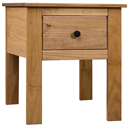 AJJHUUKI Home-Tische, Nachttische, Nachttisch, 46 x 40 x 57 cm, Kiefernholz Panama-Serie AJJHUUKI Home-Tische, Nachttische, Nachttisch, 46 x 40 x 57 cm, Kiefernholz Panama-Serie von AJJHUUKI