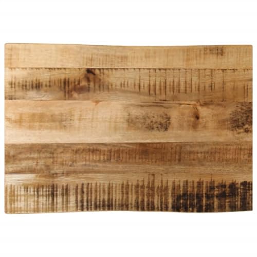 AJJHUUKI Home-Tischzubehör, Tischplatten, Tischplatte, Live-Rand, 60 x 40 x 3,8 cm, Massivholz, Mango grob AJJHUUKI Home-Tischzubehör, Tischplatten, Tischplatte, Live-Rand, 60 x 40 x 3,8 cm, Massivholz, Mango grob von AJJHUUKI