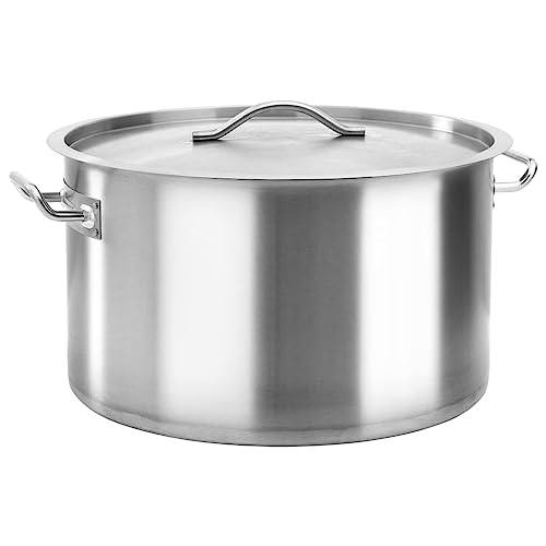 AJJHUUKI Küche & Essen, Kochgeschirr & Backgeschirr, Suppentöpfe, 58 l, 50 x 30 cm, Edelstahl AJJHUUKI Küche & Essen, Kochgeschirr & Backgeschirr, Suppentöpfe, 58 l, 50 x 30 cm, Edelstahl von AJJHUUKI