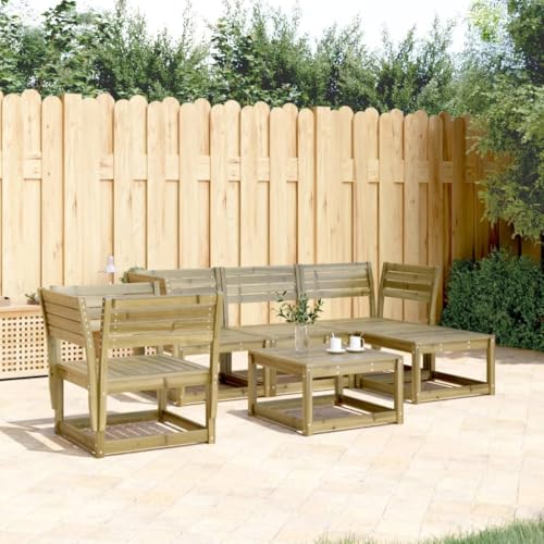 AJJHUUKI Outdoor Möbel Sets - 5-teiliges Garten-Lounge-Set imprägniertes Holz Kiefer AJJHUUKI Outdoor Möbel Sets - 5-teiliges Garten-Lounge-Set imprägniertes Holz Kiefer von AJJHUUKI