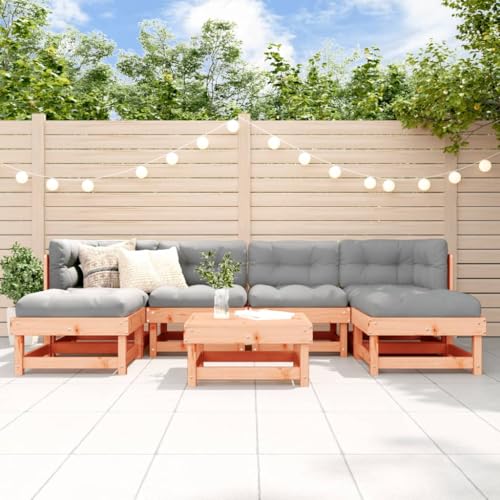 AJJHUUKI Outdoor Möbel Sets - 7-teiliges Garten-Lounge-Set Massivholz Douglas AJJHUUKI Outdoor Möbel Sets - 7-teiliges Garten-Lounge-Set Massivholz Douglas von AJJHUUKI