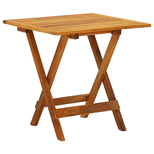 AJJHUUKI Outdoor Tisch - Bistrotisch 46x46x47cm Akazienholz massiv von AJJHUUKI