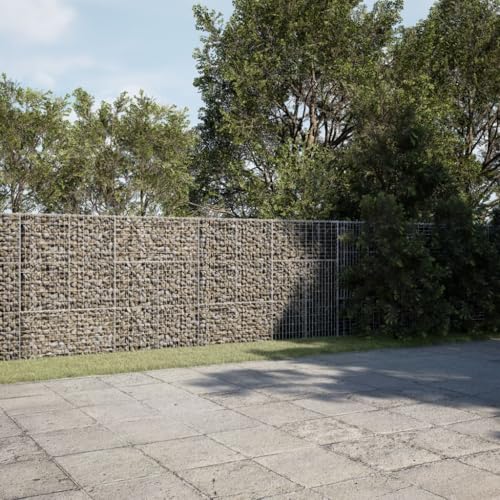 AJJHUUKI Rasen & Garten-Gartenarbeit - Töpfe & Pflanzgefäße - Gabionenkorb mit Abdeckung 1200x100x150 cm Eisen verzinkt AJJHUUKI Rasen & Garten-Gartenarbeit - Töpfe & Pflanzgefäße - Gabionenkorb mit Abdeckung 1200x100x150 cm Eisen verzinkt von AJJHUUKI