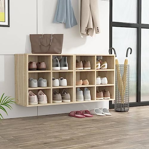 AJJHUUKI Schuhschränke, 2 Stück, Sonoma-Eiche, 52,5 x 30 x 50 cm, Möbel, Schränke und Aufbewahrung AJJHUUKI Schuhschränke, 2 Stück, Sonoma-Eiche, 52,5 x 30 x 50 cm, Möbel, Schränke und Aufbewahrung von AJJHUUKI