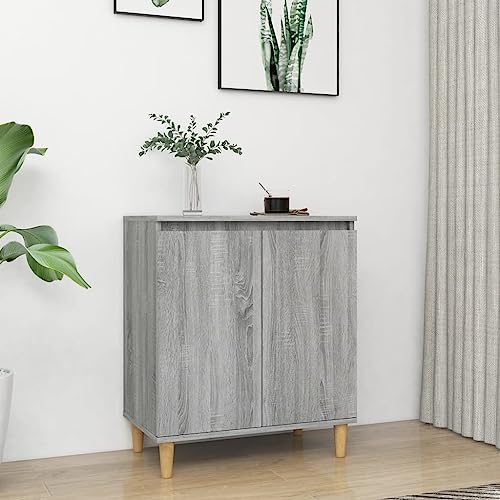 AJJHUUKI Sideboard Grau Sonoma 60 x 35 x 70 cm Holz-Möbel, Schränke & Aufbewahrung, Buffets & Sideboards von AJJHUUKI