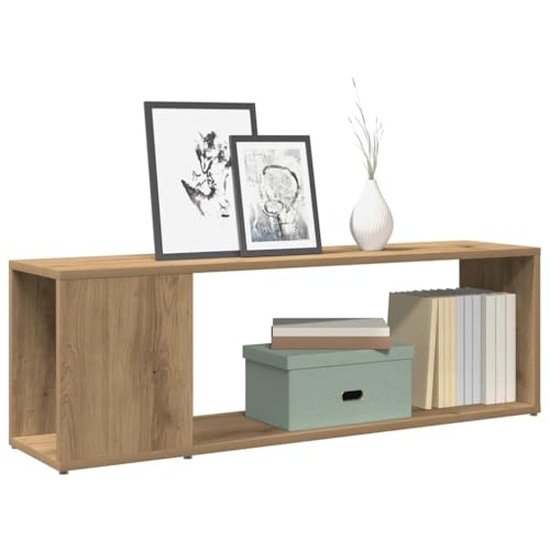 AJJHUUKI TV-Schrank, Eiche, 100 x 24 x 32 cm, Holz-Möbel, Regal, Bücherregale und Standregale AJJHUUKI TV-Schrank, Eiche, 100 x 24 x 32 cm, Holz-Möbel, Regal, Bücherregale und Standregale von AJJHUUKI