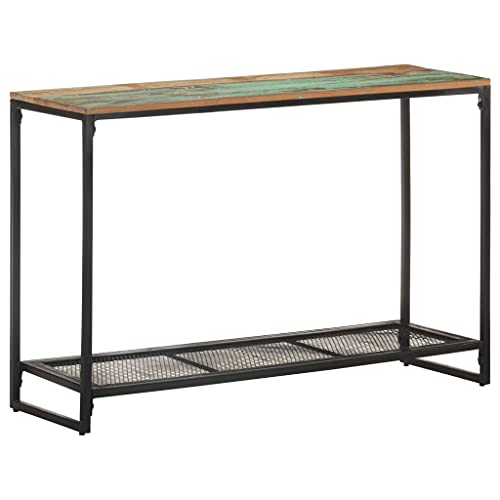 AJJHUUKI Tables-Accent Tables-End Tables-Console Table 110x35x75cm Massiv Altholz von AJJHUUKI