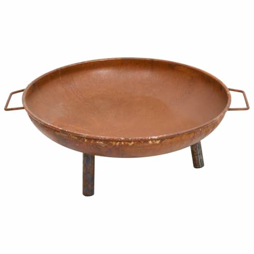 Kamin-Feuerstelle 67,5x58x22,5cm Stahl von AJJHUUKI