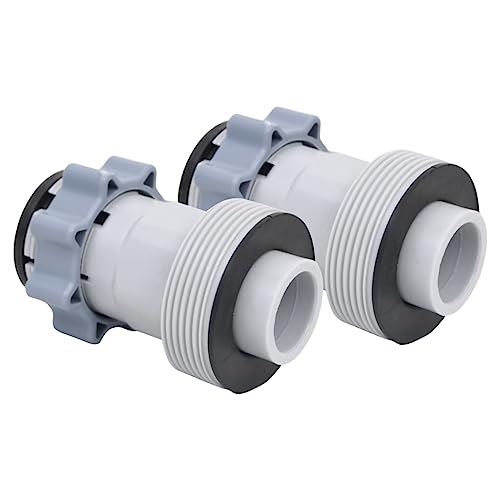 Pool- und Spa-Pool- und Spa-Zubehör, Poolschlauch-Adapter, Typ B, 2 Stück Pool- und Spa-Pool- und Spa-Zubehör, Poolschlauch-Adapter, Typ B, 2 Stück von AJJHUUKI