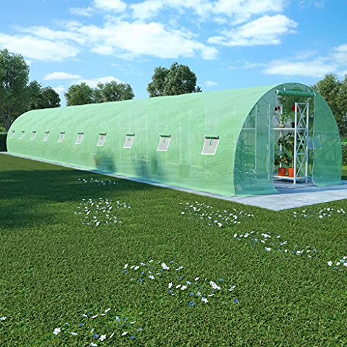 Rasen & Garten Gartenarbeit Gewächshäuser Gewächshaus 45m 15x3x2m von AJJHUUKI