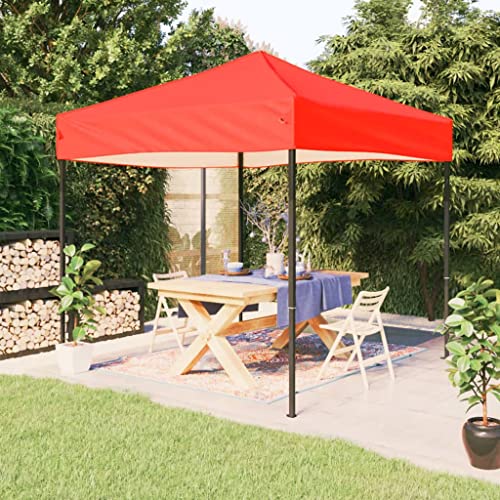 Rasen & Garten Outdoor Wohnen Outdoor Strukturen Vordächer & Pavillons Faltbares Partyzelt Rot 2x2m Rasen & Garten Outdoor Wohnen Outdoor Strukturen Vordächer & Pavillons Faltbares Partyzelt Rot 2x2m von AJJHUUKI