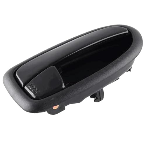 AJOHBM Türgriffabdeckungen Car Schwarzer Türgriffverschluss Für Hyundai Für Matrix Für Lavita 2001 2002 2003 2004 2005 2006 2007 2008 2009 2010(Black Left) von AJOHBM