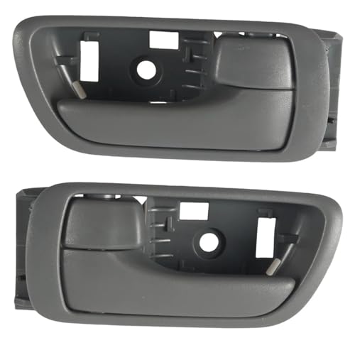 AJOHBM Türgriffabdeckungen Für Toyota Für Camry 2002 2003 2004 2005 2006 Grauer Türinnengriff Links Und Rechts 2 Stück von AJOHBM