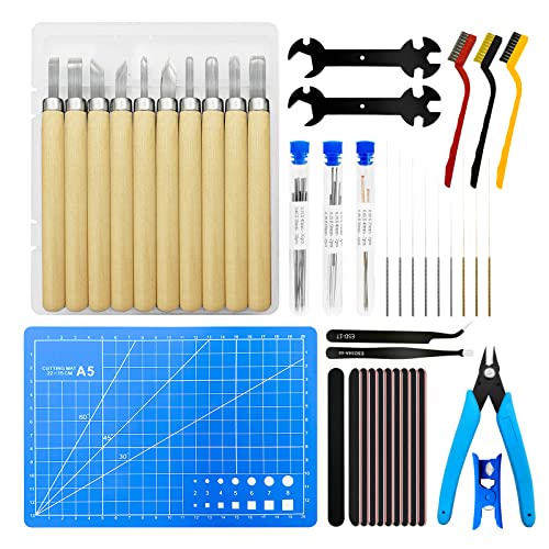 AJOYIB 3D-Drucker-Werkzeugsatz 3D gedruckte Modelldateien Düsenreinigungswerkzeug 61 Stück 3D-Druck DIY Modell Werkzeuge AJOYIB 3D-Drucker-Werkzeugsatz 3D gedruckte Modelldateien Düsenreinigungswerkzeug 61 Stück 3D-Druck DIY Modell Werkzeuge von AJOYIB