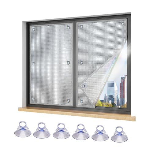 AJTXCSFOQL Anpassbar Fensterfolie Sonnenschutz Hitzeschutz Aluminium Folie Wärmeisolierung Reflektierend Folie mit Saugnapf Sichtschutz Verdunkelungsfolie AJTXCSFOQL Anpassbar Fensterfolie Sonnenschutz Hitzeschutz Aluminium Folie Wärmeisolierung Reflektierend Folie mit Saugnapf Sichtschutz Verdunkelungsfolie von AJTXCSFOQL
