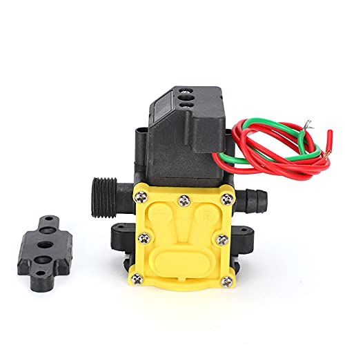 12V elektrische Sprüh pumpe Garten Wasserpumpe Zubehör Qualität Membran druck für Aquakultur Forst wirtschaft Fischerei (A Intelligent Start and Stop Single Thread) von AJUNJIIL