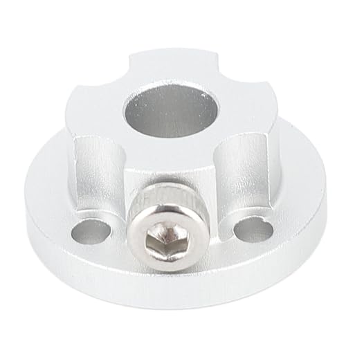 6 mm Aluminiumlegierung Flanschwelle Kopplung starrer Motorführung Koppler für DIY RC -Modell Silber 6 mm Aluminiumlegierung Flanschwelle Kopplung starrer Motorführung Koppler für DIY RC -Modell Silber von AJUNJIIL