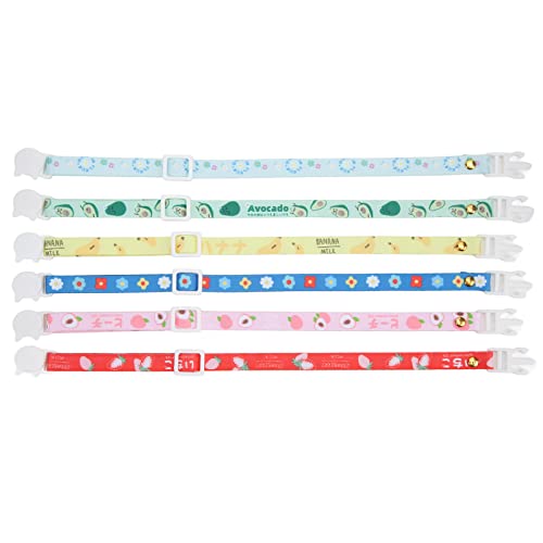 6pcs niedliche verstellbare Sicherheit Katzenkragen mit Glocke für kleine Katzen Hunde ideale tägliche Dekoration Party 6pcs niedliche verstellbare Sicherheit Katzenkragen mit Glocke für kleine Katzen Hunde ideale tägliche Dekoration Party von AJUNJIIL