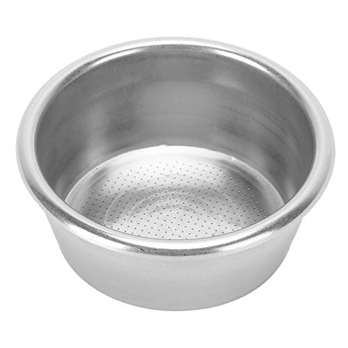 AJUNJIIL Für Brevi lle 870, 54MM druckloser Filter korb, Ersatz kaffeefilter, Hochleistungs-Präzisions-Porta filter korb, Profession elles Brau zubehör, kompatibel mit Ba von AJUNJIIL
