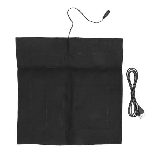 AJUNJIIL Für USB, für Haustierheizpolster, 5V 2A, 34 bis 45 ° C, tragbares waschbares Faltbar, Nylon Electric Tuch, für das Büro im Freien im Außenbereich im Außenbereich von AJUNJIIL