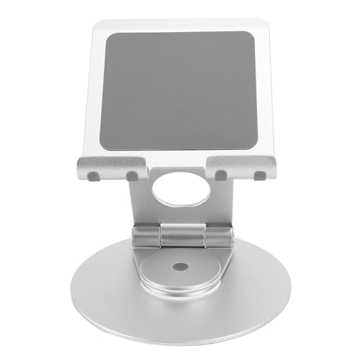 AJUNJIIL Für den Desktop für Mobiltelefonhalter, einstellbare Höhe und Winkel, große Metallbasis, Reading -Rack für Tablet -Ständer von AJUNJIIL
