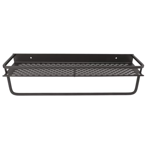 AJUNJIIL Graue Dusche Caddy Organizer Regal große Kapazität einfach installieren Aluminiumlegierende Duschzubehör Badezimmer Zuhause (60 cm / 23,6in) von AJUNJIIL