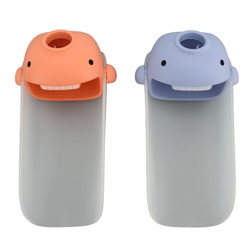 AJUNJIIL Kinder Cartoon Waschbecken Wasserhahn Extender für Handwäsche in Bad Küche Kleinkinder Süßes Wasserhahnform Form von AJUNJIIL